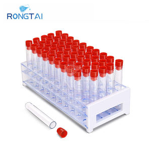 Tabung uji plastik PVC pabrik 13*100mm tabung uji plastik 5Ml Tiongkok kongtai - Product Image 2