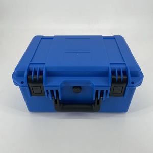 DPC053 전문가용 다용도 내구성 엔지니어링 블루 PP 플라스틱 방수 토팅 운반 케이스 - Product Image 3