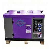 Venta al por mayor de fábrica: Generadores diésel portátiles silenciosos de 10KVA, 12KVA, 15KVA, con generación de energía estable, potencia nominal 220V/380V/400V, ¡Oferta caliente!