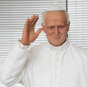 Realista personalizado hacer tamaño <span class=keywords><strong>de</strong></span> <span class=keywords><strong>la</strong></span> vida <span class=keywords><strong>Papa</strong></span> Jean Paul II estatua <span class=keywords><strong>de</strong></span> cera <span class=keywords><strong>de</strong></span> silicona - Product Image 5