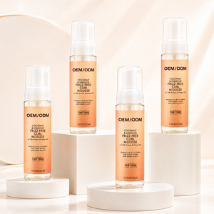 Espuma Capilar de Aceite de Coco Orgánico, Fijación Fuerte, Hipoalergénica, Unisex, Protección Anti-Frizz para Extensiones de Cabello - Product Image 1