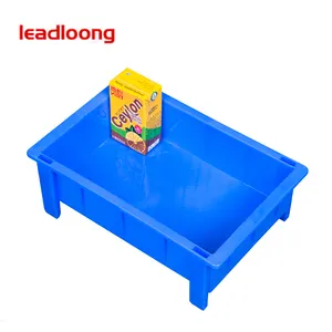 LEADLOONG-سميكة حافظة بطاريات مربع مع أقدام البلاستيك بطارية منظم مربع المسمار أجزاء صندوق المواد