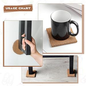 <span class=keywords><strong>Bacheca</strong></span> in Sughero Ecologica Autoadesiva 60\" X 12\" Spessore 8 mm Mini Pannello Murale Senza Cornice con Puntine - Product Image 5