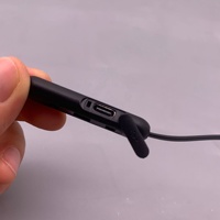 Earphone Nirkabel Wi-XB400 dengan Indikator Baterai LED, Bass Mendalam, Headset Neckband Olahraga dengan Mikrofon, Bermerek