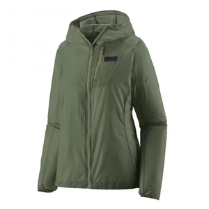 Veste polaire réversible matelassée compacte et compressible Manteau en laine mélangée avec fermeture à bouton pour la randonnée et le camping - Product Image 6