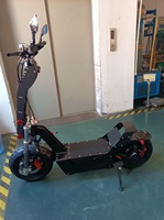 Scooter Eléctrico Rápido F8 de 72V 15000W para Adultos, 110-140 km, Batería de Litio de 40Ah 50Ah 60Ah de Largo Alcance con Arranque NFC