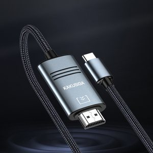 <span class=keywords><strong>Cable</strong></span> KAKUSIGA USB-C a HDMI 4K con <span class=keywords><strong>Ethernet</strong></span>, Adaptador de Tipo-C a HDMI para Duplicación de Pantalla Ultra HD, Compatible con Windows/TV - Product Image 5