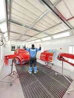 Tricar voiture haute qualité four de cuisson chauffage électrique peinture expédition rapide cabine Portable voiture peinture chambre cabines de pulvérisation