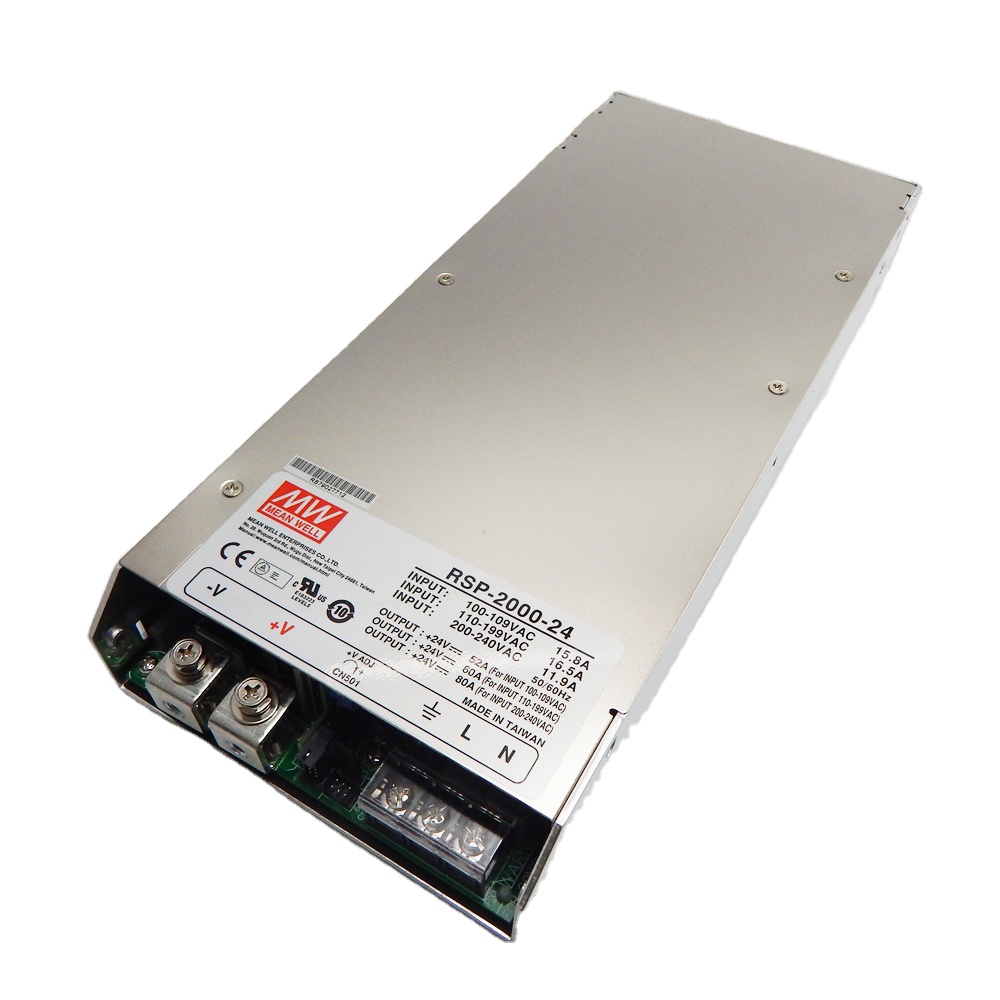 MEAN WELL 75 Вт до 10 кватт RSP серия трансформатор 220 В 24 в 2000 Вт RSP-2000-24