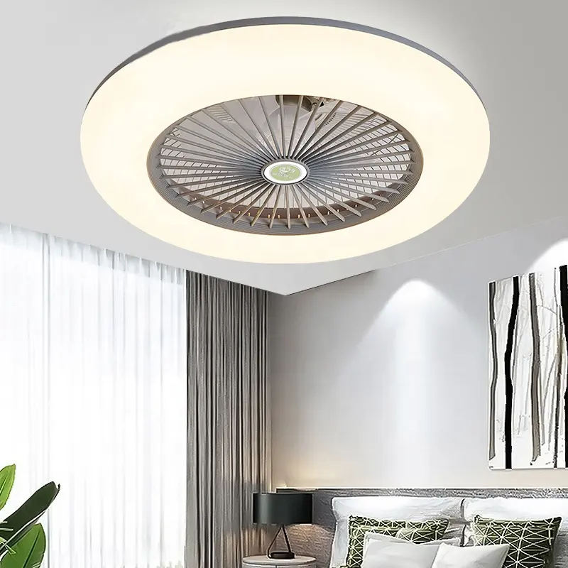 Hot Sale Fan Light with Remote Control for Home Bedroom Decor Ceiling Fan with Lights Modern LED Ceiling Fan Light