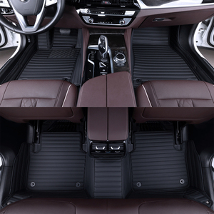 Alfombra Horizontal para Auto de Lujo, Juego Completo, Patrón 3D Preciso, Cuero Elástico de Alta Calidad, Fácil de Limpiar, Esponja de 10mm de Grosor, Gran Venta 2026 - Product Image 4