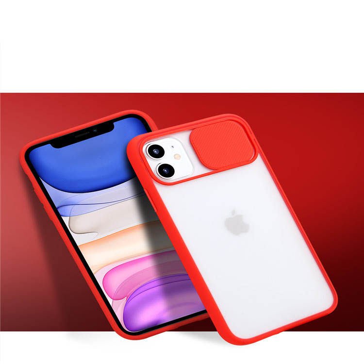 Slide camera cover phone Case Shockproof TPU Protect Mobile Phone Accessories for iPhone 12/iPhone 12 Pro/iPhone 12 Pro Max case