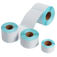 Rouleau d'étiquettes thermiques vierges 4x6 autocollantes pour expédition, vente en gros