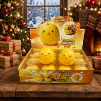 Squishy Crunchy Chick en gros, Jouet apaisant ASMR, Licorne, Squishy Caca à grande bouche, Père Noël, Chiot, Squishy à visage modifiable