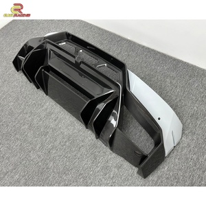 Nuevo Parachoques Trasero LP610-4 de Fibra de Carbono Parcialmente Seca, Estilo Vorstein, Envasado al Vacío, Tejido Twill Brillante, Repuesto para - Product Image 3