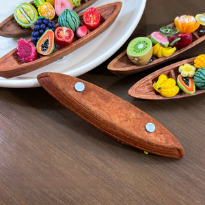 Aimants de réfrigérateur style thaïlandais en forme de bateau de fruits, en résine 3D, motifs fraise, pastèque, kiwi, autocollants magnétiques décoratifs pour la décoration intérieure - Product Image 5