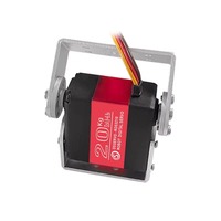 Servomoteur numérique Dsservo RDS3218 de haute qualité, 20 kg, engrenages métalliques, couple élevé, pour robot RC, modèle d'avion à aile fixe
