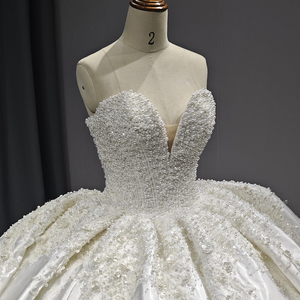 Vestido de Quinceañera con Hombros Descubiertos, Satén, Perlas, Cristales, Escote Corazón, Vestido de Gala para Mujer, Apliques de Encaje, Vestidos de Cumpleaños para Niñas 1234 - Product Image 6