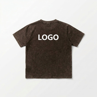 Nouveau T-shirt Homme 2026 en Coton Lourd Lavé Style Vintage, Respirant, Séchage Rapide, Coupe Oversize, Manches Courtes, Streetwear Décontracté