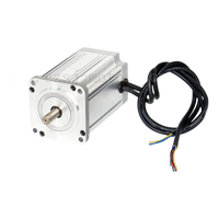 Motor DC Brushless Magnet Permanen 80mm 48V 3000RPM 628W dengan Dudukan Flens untuk Kipas Mobil RC dan Peralatan Rumah Tangga