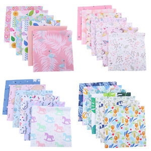 Tessuto di Cotone 100% Pretagliato Rosa per Patchwork, Ecologico, Delicato sulla Pelle, Durevole, per Principianti, Vendita all'Ingrosso - Product Image 1