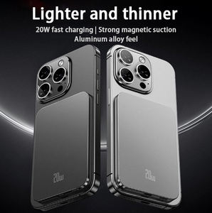 <span class=keywords><strong>Batterie</strong></span> <span class=keywords><strong>externe</strong></span> magnétique personnalisée en usine de 10000 mAh avec chargeur sans fil 15W, Power Bank à charge rapide USB C 20W, Powerbank mobile - Product Image 4