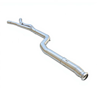 Tuyau intermédiaire d'échappement en acier inoxydable haute performance de 3,5 pouces à 3 pouces pour BMW X3 X4 M40i G01 G02 3.0T 2016-2023
