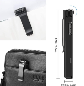 Prodotti di Tendenza 2025 Videocamera Indossabile HD 1080P con Registrazione di <span class=keywords><strong>6</strong></span> Ore, Batteria Ricaricabile da 1100mAh, Fotocamera d'Azione Sottile e Portatile - Product Image 3