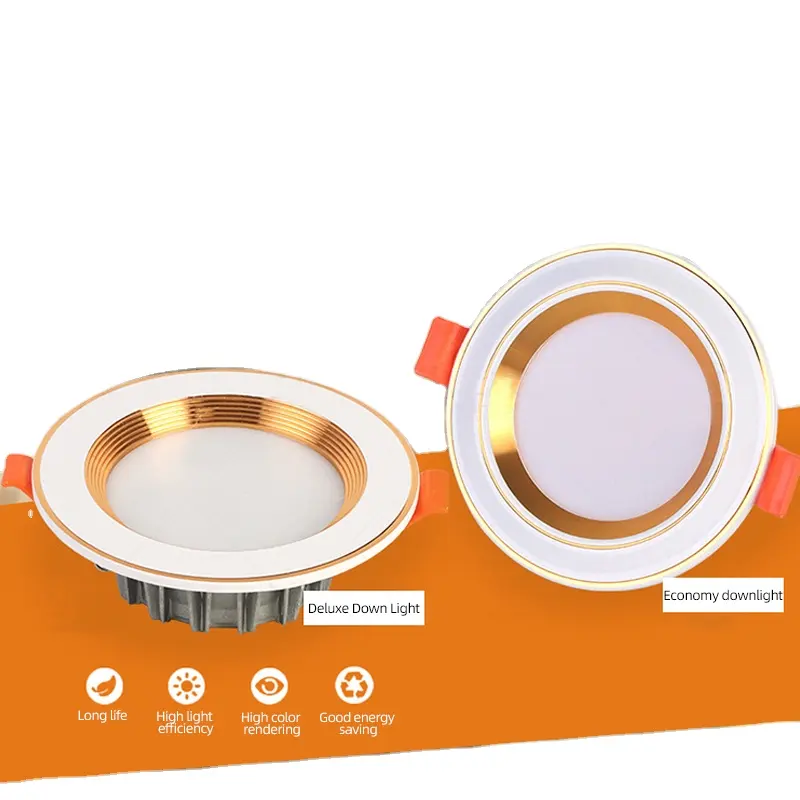 높은 밝은 3W 5W 7W 12W Led 실내 Downlight Recessed Led