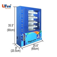 Distributeur automatique miniature multi-usages LIFUN, mural, capacité de 100 articles, kiosque de vente au détail en libre-service pour en-cas, boissons, médicaments