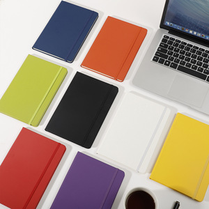 Wholesale Customized Business A6 Notebook Office Meeting Record Simple <b>Notepad</b> A5 Journal Student Strap Notebook - Product Image 2