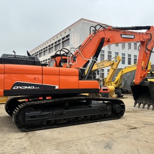 Used Doosan DX340LCA excavator second hand 34ton heavy digger for mining large earthwork project - Product Image 5