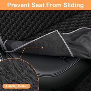 Pelindung Jok Mobil Anti Selip Tahan Gores Tahan Air untuk Anjing Penutup Jok Belakang Hammock Mobil untuk Jok Belakang - Product Image 3