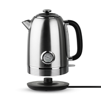 Bouilloire électrique en acier inoxydable de haute qualité pour faire bouillir de l'eau chaude, 2 L, avec échelle de niveau d'eau