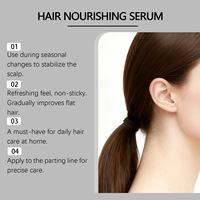 GHK Cu Copper Peptide Hair Serum Spray Perawatan Rambut Mendalam Penyerapan Cepat Melembapkan Memperkuat Akar Tidak Berminyak