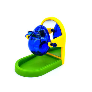 <strong>Funny</strong> Food Leaking Birds Feeder Dispenser <strong>Parrots</strong> <strong>Toys</strong> for Intelligence Training Bird Cage Accessories with Mirror - Product Image 2