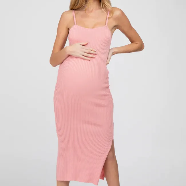 stylish maternity clothes sleeveless maternity dress summer midi maternity dresses clothes for pregnant women clothes