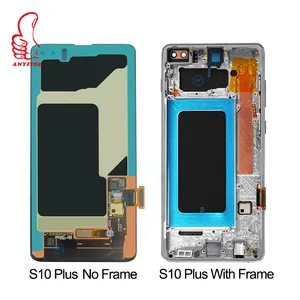 S10 plus écran lcd en gros pour Samsung galaxy s10 lcd pour samsung s10 affichage pour samsung s10 plus affichage