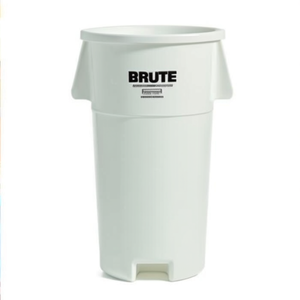 Bidone per Rifiuti Brute 76 L Bianco per Uso Commerciale - Product Image 2