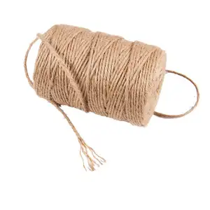 3mm Biodegradable natural twist jute twine for binding