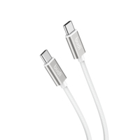 Câble PD65W 1m/2m/3m pour téléphone, câble de charge pour téléphone portable, cordon de chargeur USB C L, câble USB tressé à charge rapide