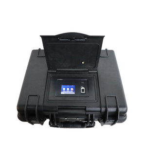 Waterproof carry case Portable fingerprint safe box