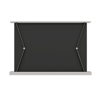 Écran de projection motorisé Black Diamond ALR 100 pouces anti-lumière, électrique, portable, 3D LED 4K à longue portée
