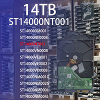 Disque dur interne HDD à haute vitesse avec cache ST14000NT001 14 To 7200 tr/min 256 Mo de cache SATA 6 Gb/s 3,5 pouces pour serveur de centre de données d'entreprise