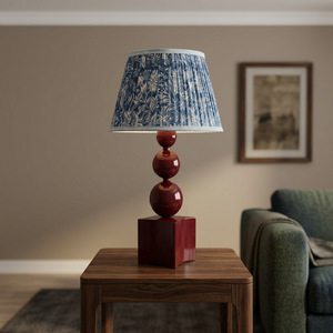 Lámpara de Mesa de Diseño Premium Hecha a Mano con Pantalla de Tela Floral Multicolor, Decoración para Dormitorio, Precio al por Mayor - Product Image 1
