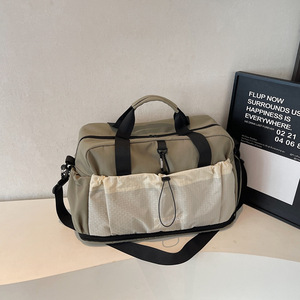 Fitness Bag Large Capacity 20-35L Wet Dry Separation Travel Sports Yoga Shoulder Hand Crossbody Unisex Black Gray Khaki - Product Image 2