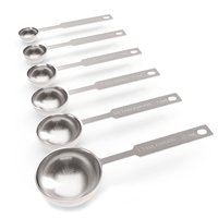 Gadgets de cuisine Cuillère à mesurer numérique multifonctionnelle Cuillère à mesurer le café Cuillère à mesurer en acier inoxydable Lot de 4