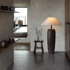 <span class=keywords><strong>Vase</strong></span> en rotin abat-jour conception personnalisée lampe de bureau lampe de table en rotin décorative et éclairage avec design tissé créatif nul - Product Image 2