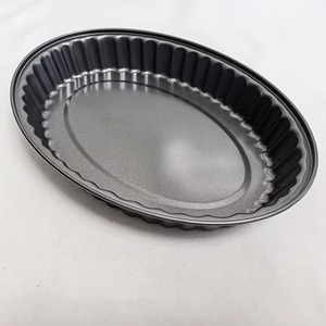 Moule <span class=keywords><strong>à</strong></span> pâtisserie en acier au carbone de qualité alimentaire avec revêtement antiadhésif, forme personnalisée, écologique, pour <span class=keywords><strong>pain</strong></span> et tartes - Product Image 1