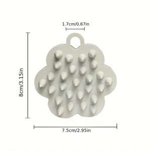 Pieghevole Pet Cane Gatto rimozione peli di mattina spazzola con cavo in Silicone detergente <span class=keywords><strong>per</strong></span> divano mobili interni <span class=keywords><strong>per</strong></span> uso bagno - Product Image 6